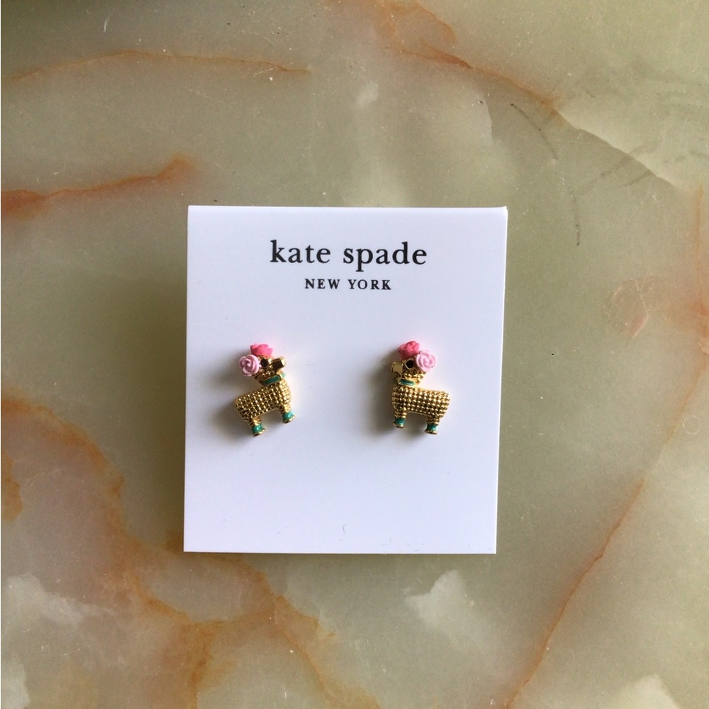 🐑 Kate Spade New York Lamb Stud Earrings